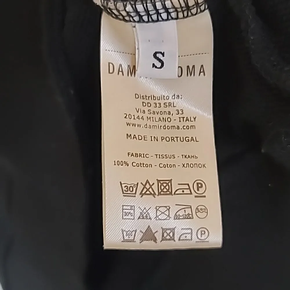 Damir Doma Charles Madd Phobia Triangle Detail Relaxed Sweatshirt